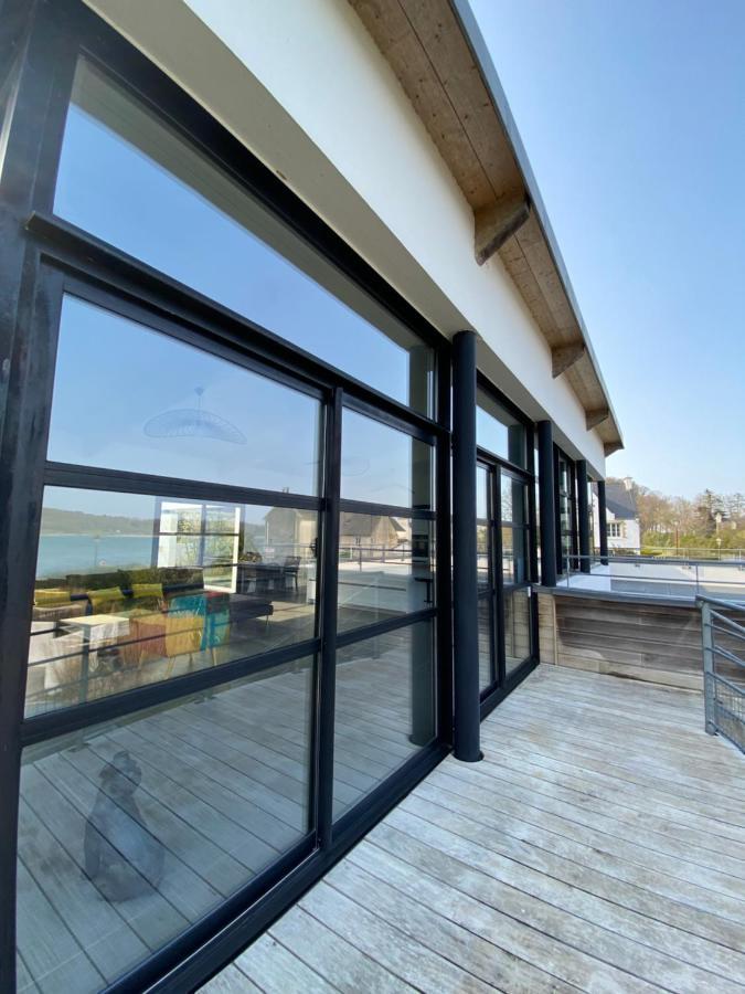 Maison Villa Montmarin Vue Mer Bretagne Nord Vers Roscoff Carantec Morlaix Plouescat Locquenole Avec Son Spa Et Sa Vue Mer エクステリア 写真